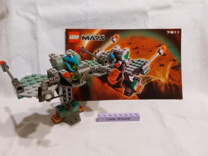 LEGO 7311 Space / Life on Mars / Red Planet Cruiser, Kinderen en Baby's, Speelgoed | Duplo en Lego, Gebruikt, Lego, Complete set