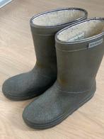 Enfant regenlaarzen maat 34 donker zilver glitter, Gebruikt, Meisje, Ophalen of Verzenden, Laarzen