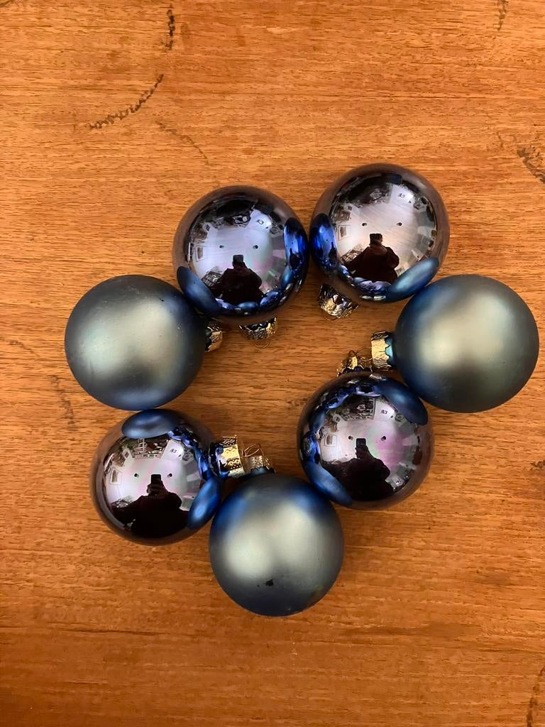 Kerstballen, blauw, gratis, Diversen, Kerst, Ophalen, Gebruikt
