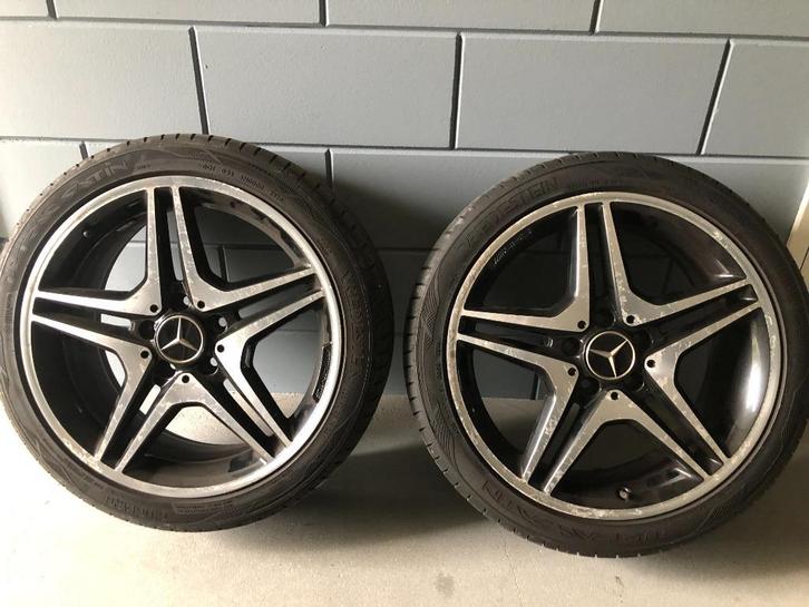 18" velgen Mercedes Benz AMG 4 stuks A-Klasse, Auto diversen, Overige Auto diversen, Ophalen