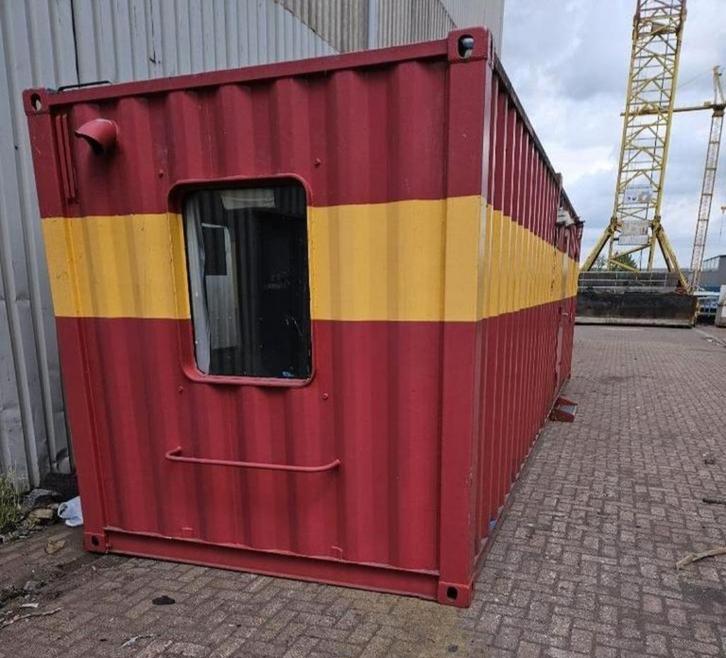 Tinyhouse / noodwoning / woonunit / bureau container / 40ft, Zakelijke goederen, Machines en Bouw | Keten en Containers, Ophalen of Verzenden