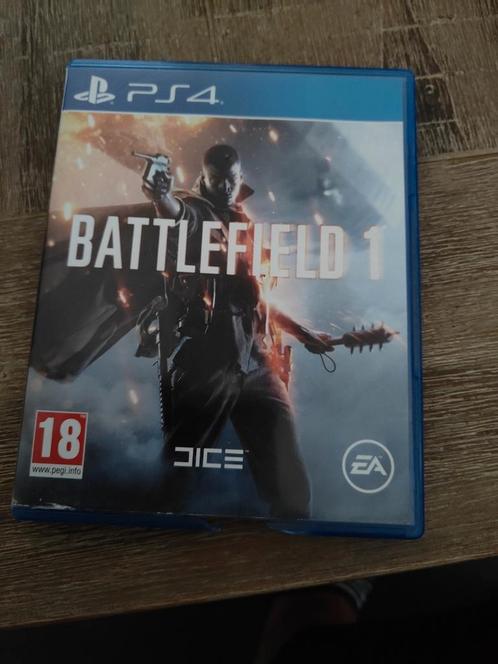 Battlefield 1, Spelcomputers en Games, Games | Sony PlayStation 4, Zo goed als nieuw, Avontuur en Actie, 1 speler, Vanaf 18 jaar