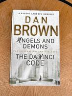 DAN BROWN - ANGELS AND DEMONS; THE DA VINCI CODE, Ophalen of Verzenden, Zo goed als nieuw, DAN BROWN