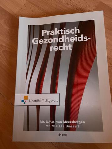 Praktisch Gezondheidsrecht beschikbaar voor biedingen