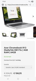 Acer Chromebook / laptop, Computers en Software, Chromebooks, Ophalen of Verzenden, Touchscreen, 64 GB, 4 GB of minder