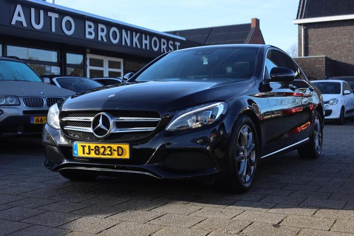 Mercedes-Benz C-Klasse 180 AUTOMAAT | NAVI | LEDER | LED | 1, Auto's, Mercedes-Benz, Bedrijf, Te koop, C-Klasse, ABS, Achteruitrijcamera