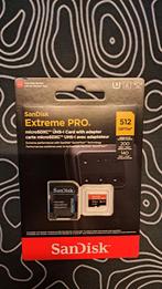 SanDisk Extreme Pro 512GB microSDXC - Nieuw in verpakking, Nieuw, Fotocamera, 512 GB, MicroSDXC