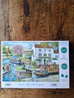 HOP Puzzel NR:6 By the Canal 1000 stukjes, Hobby en Vrije tijd, Denksport en Puzzels, Ophalen, 500 t/m 1500 stukjes, Zo goed als nieuw