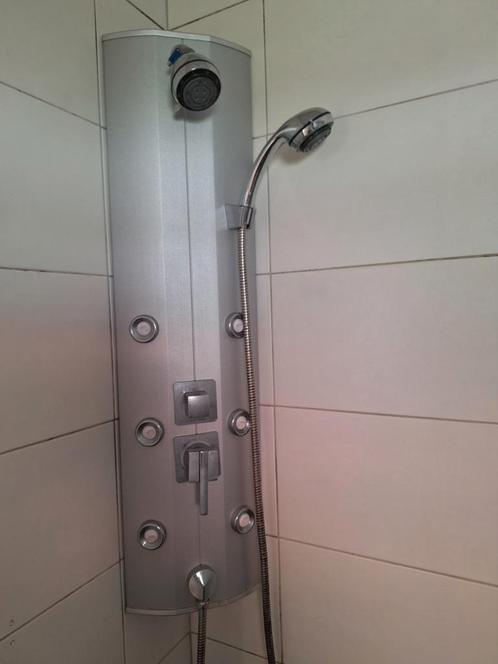 Hoekdouche met massage jets, Doe-het-zelf en Verbouw, Sanitair, Gebruikt, Douche, Ophalen