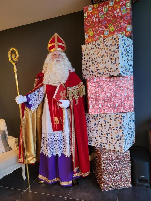 Professionele Sinterklaas 2025 huren intocht/school/bedrijf, Diversen, Sinterklaas, Nieuw, Ophalen of Verzenden