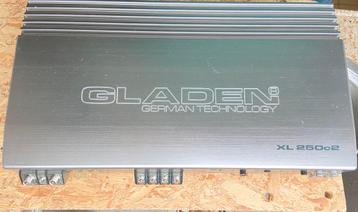 Gladen XL 250c2 Versterker met JBL GT4 sub 1000W beschikbaar voor biedingen