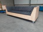 Grote, verrijdbare BSO-bank / KDV-bank met kussens 220cm, Ophalen of Verzenden, Zo goed als nieuw, Stoel(en)