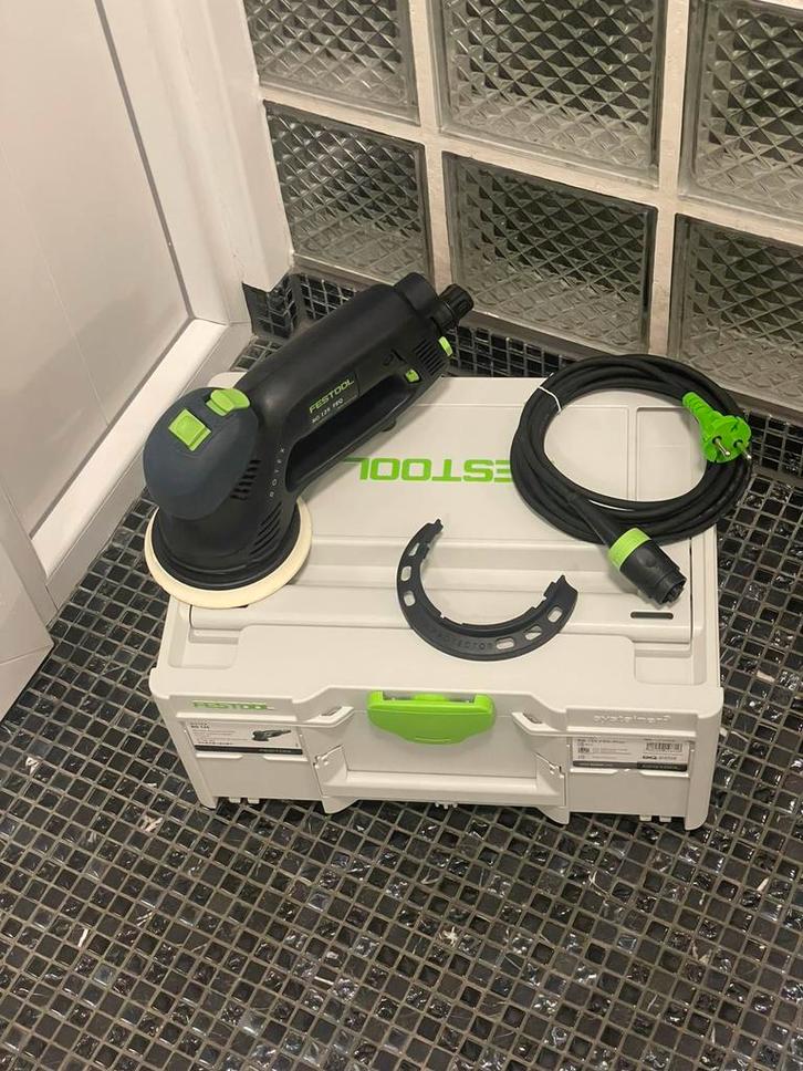 Festool RO 125 FEQ-Plus Excenterschuurmachine ROTEX, Doe-het-zelf en Verbouw, Gereedschap | Schuurmachines, Zo goed als nieuw