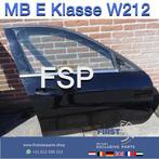 W212 complete deur Mercedes E Klasse compleet portier zwart, Gebruikt, -, Deur, Ophalen of Verzenden
