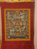Prachtige Nepalese Tibetaanse Thangka, Ophalen of Verzenden