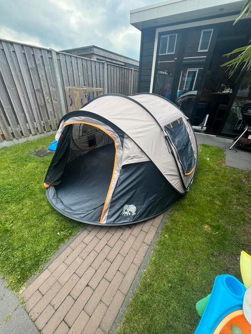 NIEUW!! Deryan pop up tent 4persoons, Caravans en Kamperen, Tenten, tot en met 4, Nieuw, Ophalen of Verzenden