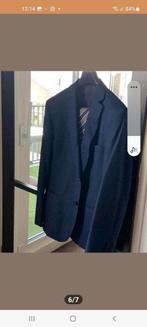 Blauw heren kostuum 2x gedragen 56., Ophalen of Verzenden, Zo goed als nieuw, Maat 56/58 (XL), Blauw