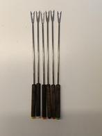 Vorken voor fondue, Huis en Inrichting, Ophalen of Verzenden, Zo goed als nieuw, Rvs of Chroom, Los bestek