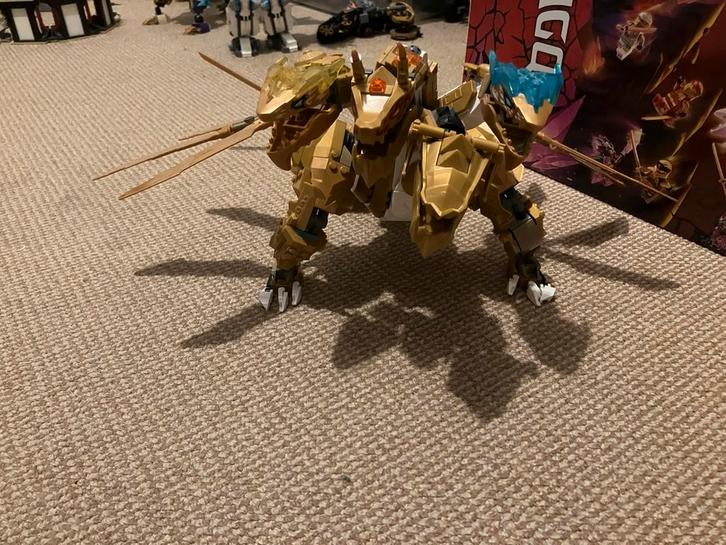 Lego Ninjago Lloyd’s gouden ultra draak. 71774, Kinderen en Baby's, Speelgoed | Duplo en Lego, Zo goed als nieuw, Lego, Complete set