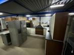 Keuken compleet nr 2338, Huis en Inrichting, Keuken | Complete keukens, Hoekkeuken, Ophalen of Verzenden, Zo goed als nieuw, Composiet