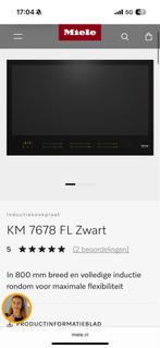 Miele KM 7678 FL Inductiekookplaat, Witgoed en Apparatuur, Kookplaten, Nieuw, Ophalen of Verzenden, Inbouw, Inductie