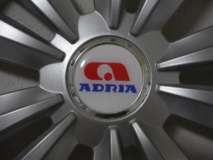 Adria doming naafstickers caravan en camper 3D, Epoxy, Verzamelen, Stickers, Nieuw, Overige typen, Verzenden