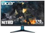 1/2/3x Acer Nitro VG272UV 27" IPS QHD 170HZ Gaming Monitors, IPS, Acer Nitro, Ingebouwde speakers, Zo goed als nieuw