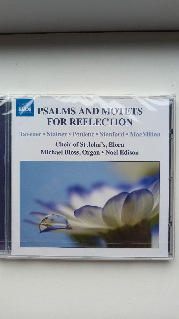 Psalmen & Motetten voor Reflectie -Tavener, Stainer, Poulenc, Cd's en Dvd's, Cd's | Klassiek, Nieuw in verpakking, Vocaal, Ophalen of Verzenden
