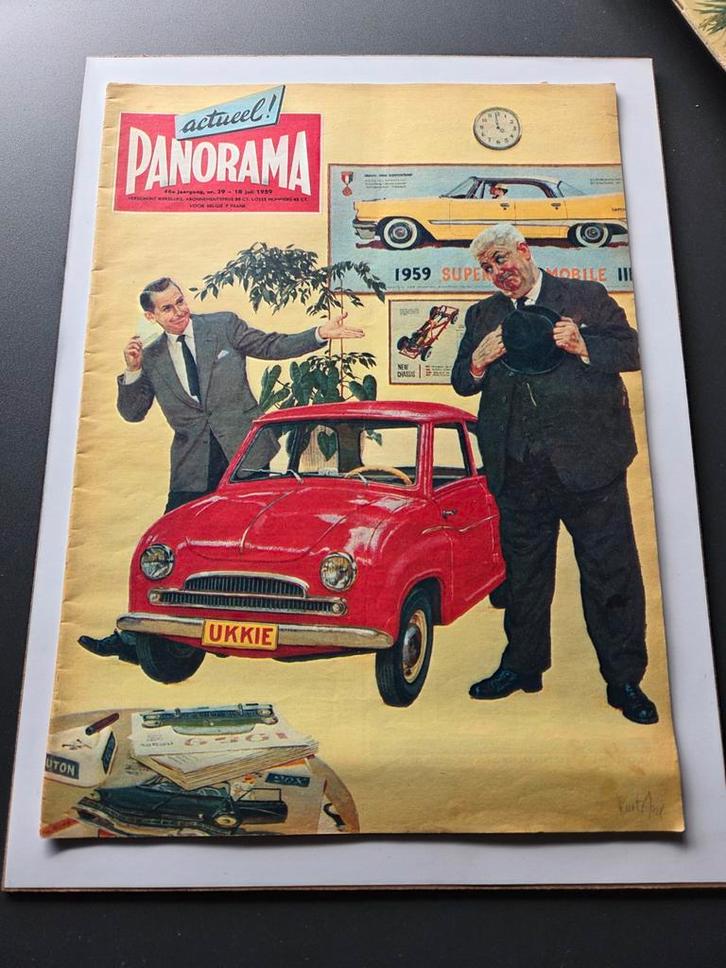 Panorama 18 juli 1959 - Kurt Ard Cover, Boeken, Tijdschriften en Kranten, Ophalen of Verzenden