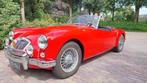 MG A 1600 - Roadster, in prima staat, Auto's, Achterwielaandrijving, Zwart, Cabriolet, Leder