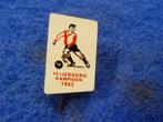 Speldje Feijenoord kampioen 1965, Verzamelen, Speldjes, Pins en Buttons, Verzenden, Gebruikt, Overige onderwerpen