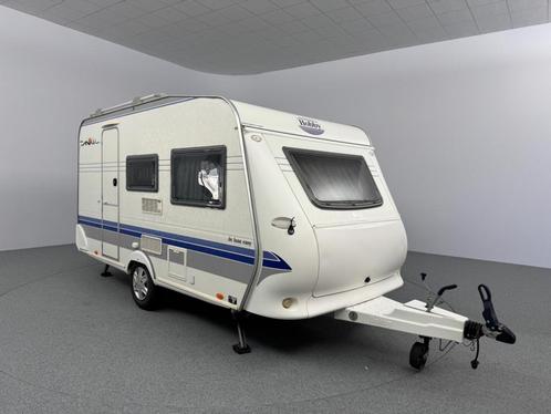 Hobby De Luxe Easy 400 KB Voortent Unieke indeling Stapelbed, Caravans en Kamperen, Caravans, Bedrijf, tot en met 4, Kleine zit