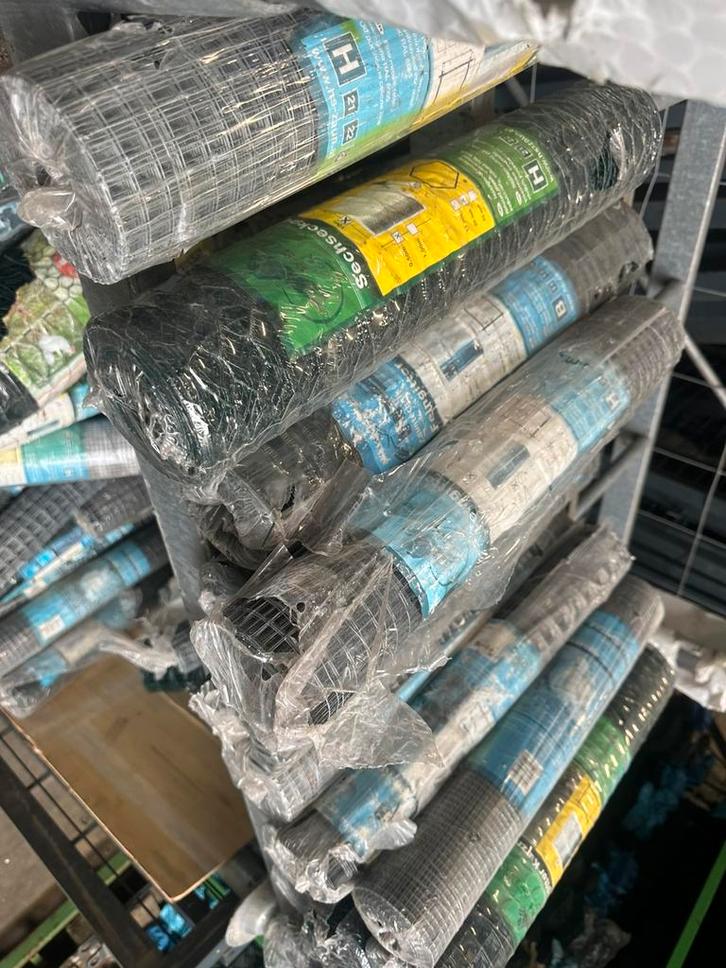 Kippengaas / Volièregaas / Konijnengaas – 2e keus, Tuin en Terras, Gaas en Draad, Zo goed als nieuw, Gaas, Minder dan 10 meter