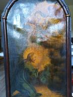 Antiek schilderij, biddende Jezus, met annotatie 1618, Ophalen of Verzenden