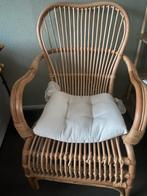 Mooie rieten stoel, Huis en Inrichting, Stoelen, Ophalen, Gebruikt, Bruin, Riet of Rotan