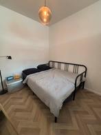 IKEA Fyrdal Uitschuifbed (zonder matras), Huis en Inrichting, Slaapkamer | Bedden, Ophalen, Verstelbaar, Zwart, Tweepersoons