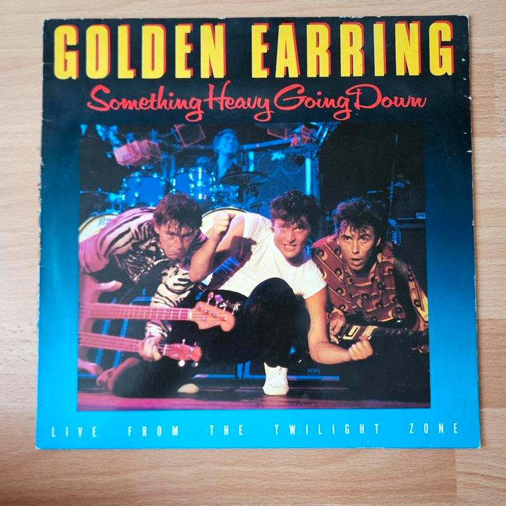 Golden Earring ‎– Something Heavy Going Down - LP, Cd's en Dvd's, Vinyl | Rock, Gebruikt, Poprock, 12 inch, Ophalen of Verzenden
