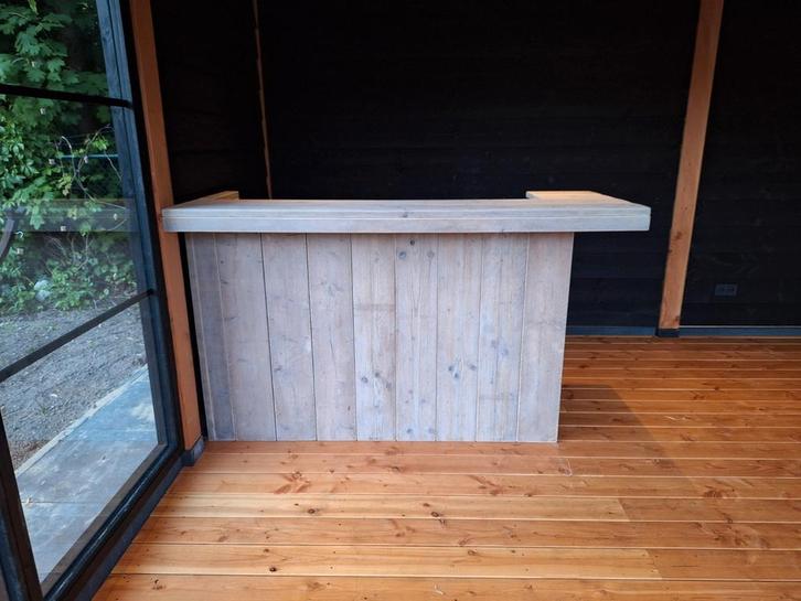 Cocktail borrel bar tuinbar steigerhout douglas buitenbar, Huis en Inrichting, Barren, Nieuw, Ophalen of Verzenden