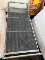 Stalen bedframe, 90 cm, Eenpersoons, Wit, Ophalen of Verzenden