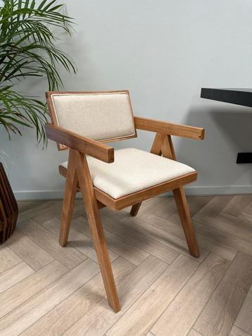 Japandi eetkamerstoelen eettafelstoelen eikenhout nieuw beschikbaar voor biedingen