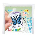 Pixelhobby medaillon startset vlinder sleutelhanger 23122, Hobby en Vrije tijd, Knutselen, Materiaal, ., Nieuw, Ophalen of Verzenden