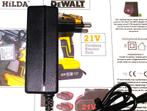 GAS-210700 HiLDA 21V 0.7A 15W Adapter Li-ion Oplader DeWALT, Ophalen of Verzenden, Zo goed als nieuw