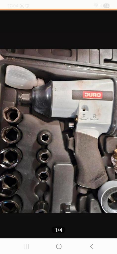 Duro Moer Slag Set - Krachtige Slagmoersleutel, Auto-onderdelen, Motor en Toebehoren, Universele onderdelen, Gebruikt, Ophalen of Verzenden