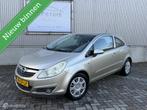 Opel Corsa 1.2-16V Business Automaat 2008 / Airco / Trekhaak, Auto's, Opel, 450 kg, Gebruikt, 1229 cc, Beige