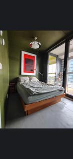 MADE Houten Bed 140x200 met Lades + Lattenbodem, Huis en Inrichting, Slaapkamer | Bedden, Gebruikt, Bruin, Tweepersoons, 200 cm