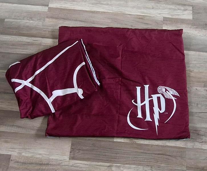 Geweldig Harry Potter dekbedovertrek 140x200, Huis en Inrichting, Slaapkamer | Beddengoed, Zo goed als nieuw, Dekbedovertrek, Eenpersoons