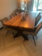 Mooie houten eettafel - 200 x 100 cm - fantastische staat, Huis en Inrichting, Tafels | Eettafels, Ophalen, Gebruikt, 50 tot 100 cm