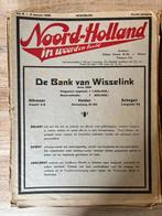 Noord Holland in woord en beeld 1925-1927, Ophalen of Verzenden, Gelezen, Overige typen