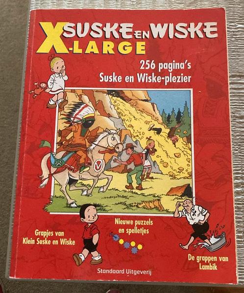 Suske en wiske x-large 256 pagina’s grapjes puzzels spellen, Verzamelen, Stripfiguren, Gebruikt, Overige typen, Suske en Wiske