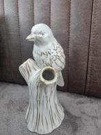 Keramiek Vogel Vaasje, Wit, Aardewerk of Porselein, Ophalen of Verzenden, Zo goed als nieuw